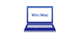 WindowsにもMacにも対応